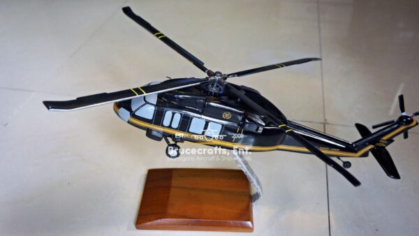 Sikorsky UH-60 Black Hawk Aircraft with detailed craftsmanship.